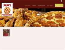 Tablet Screenshot of freehotpizza.com